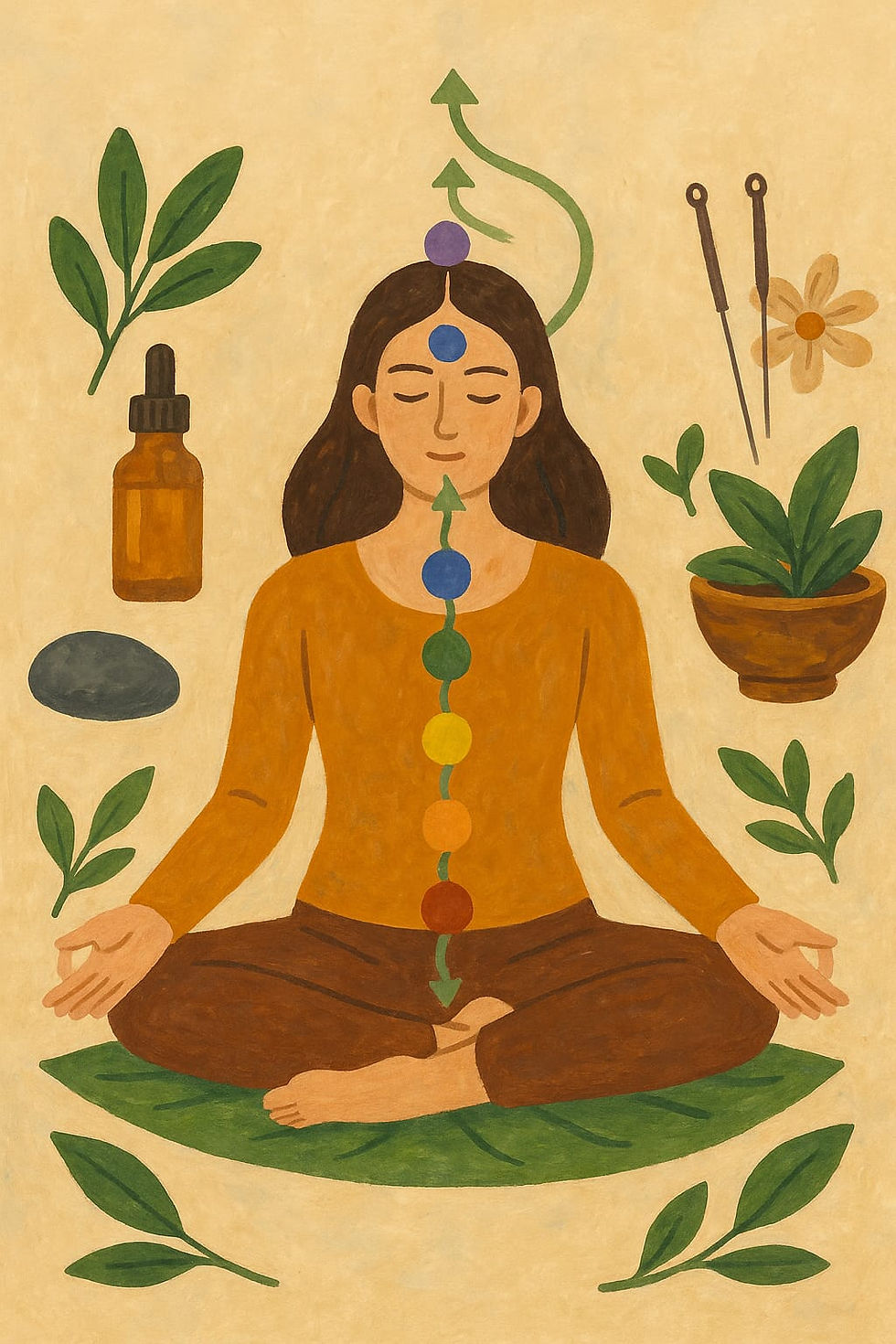 🌙 Cicatrizes que Falam: Como Desbloquear o Fluxo Energético do Corpo com Terapias Naturais