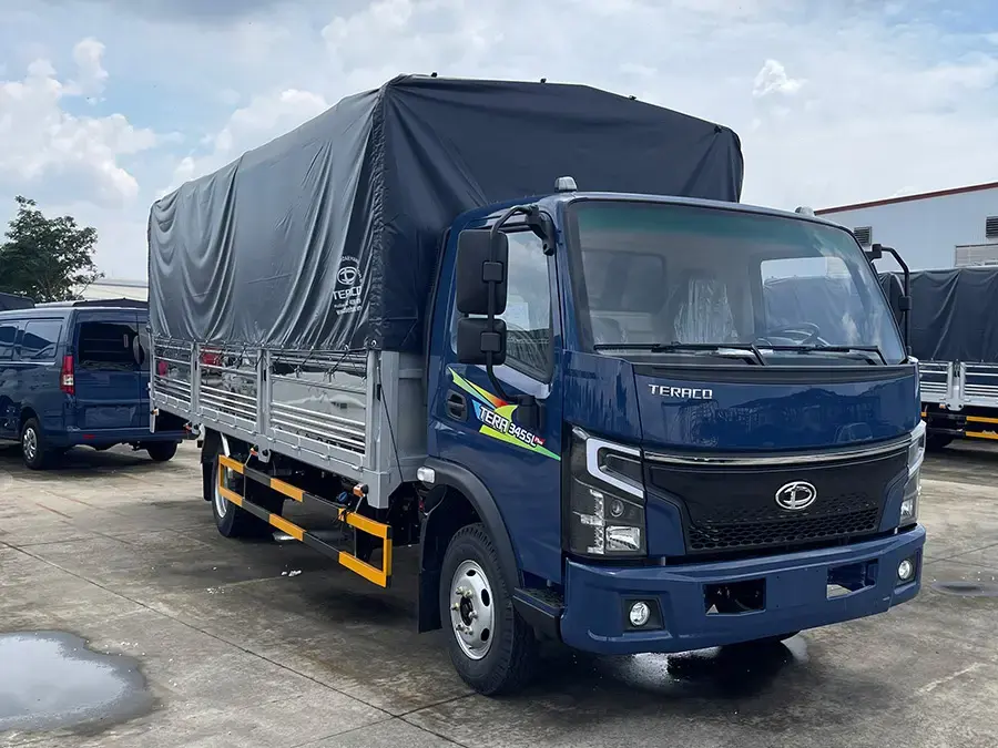 Tera345SL Plus – Xe tải 3 tấn thùng dài chuyên chở hàng cồng kềnh