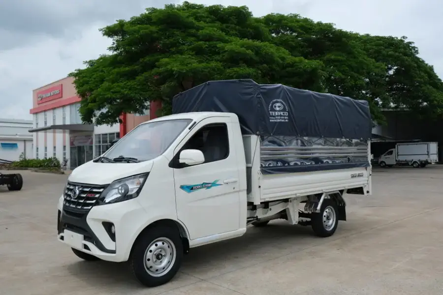 Xe tải thùng nhỏ có kích thước nhỏ gọn và đa dạng loại thùng