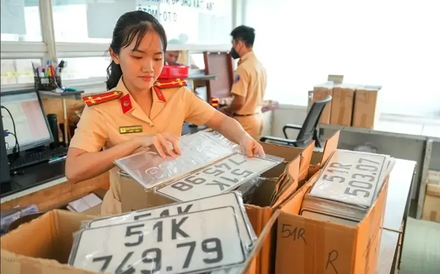 Các nhóm ký hiệu biển số xe theo quy định mới