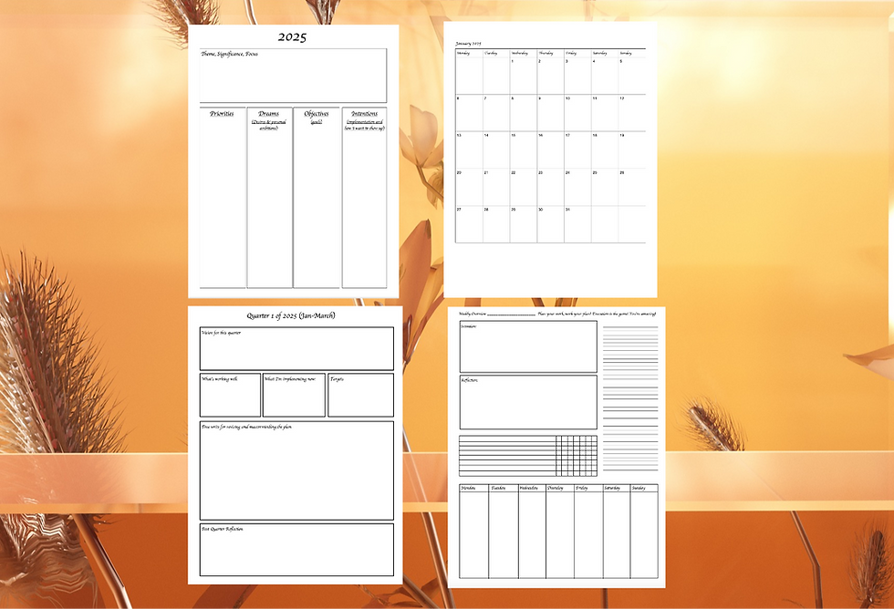 Era 2025 Planner (Free Inserts PDF)