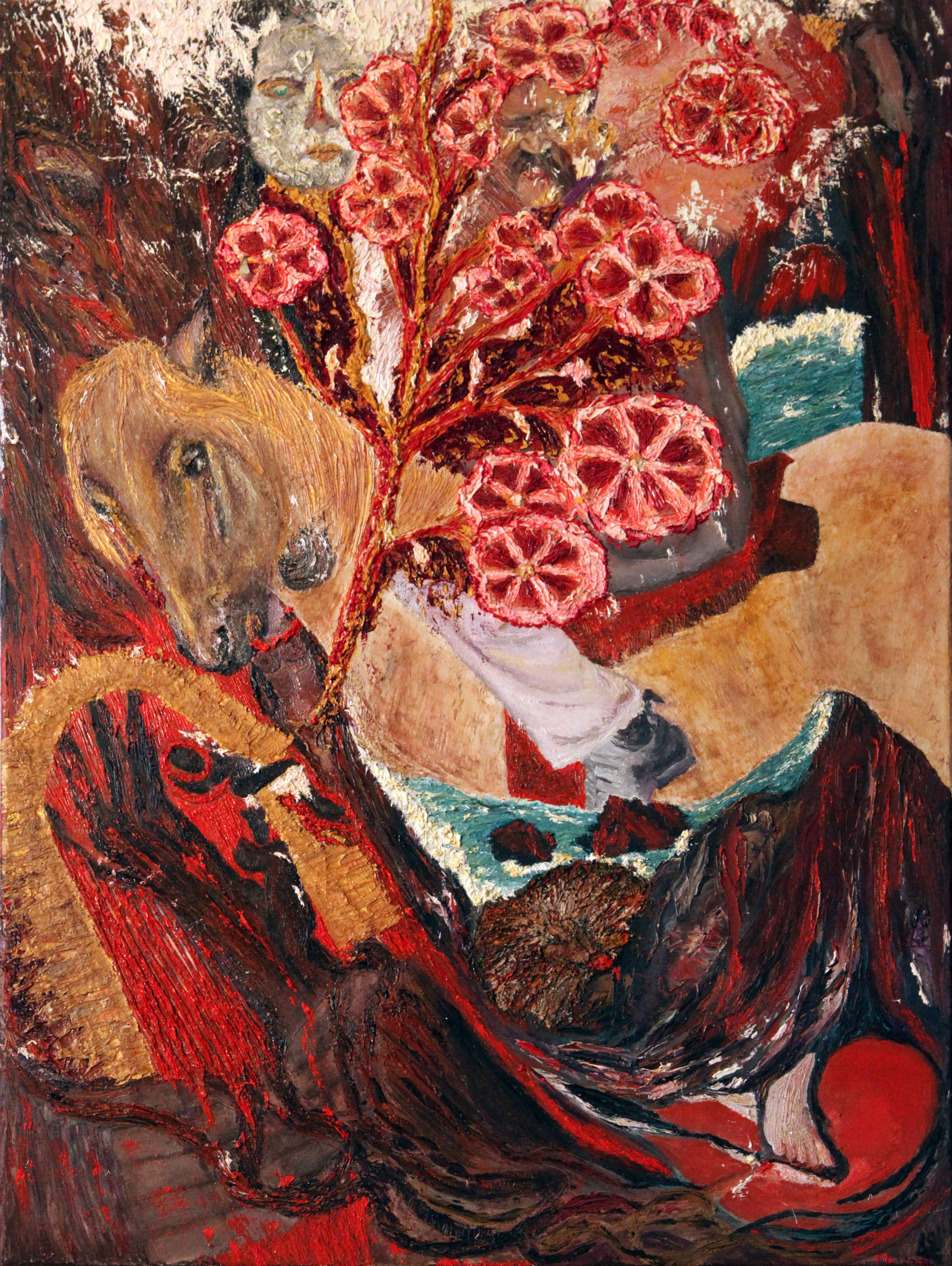 Présence Huile sur toile