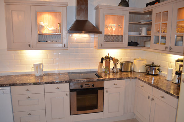 Modern kitchen renovation project in Leeds