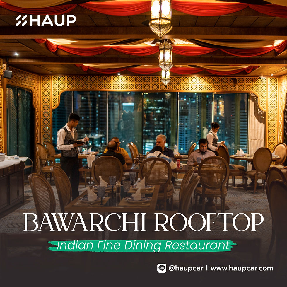 Bawarchi Rooftop Sukhumvit 11 with romantic rooftop dining in Bangkok