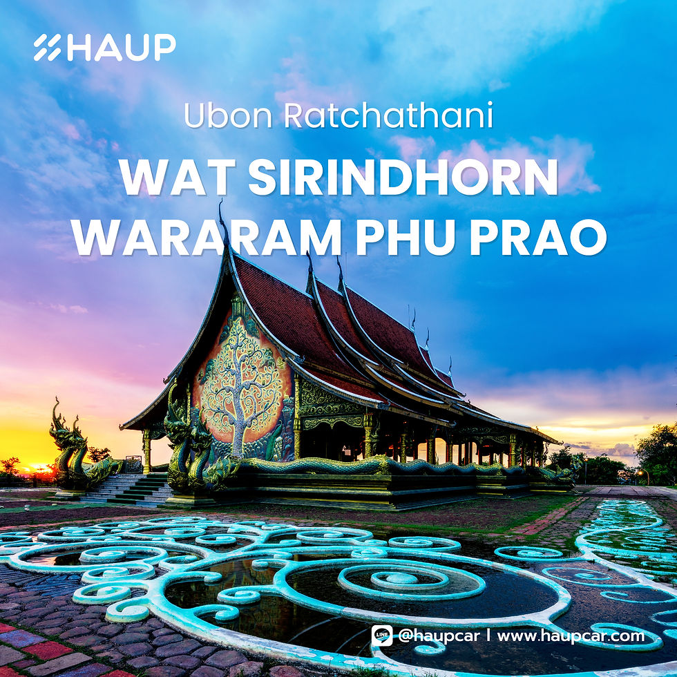 9 Unseen Temples in Thailand-Wat Sirindhorn Wararam Phu Prao (The Glow in the Dark Temple) – Ubon Ratchathani