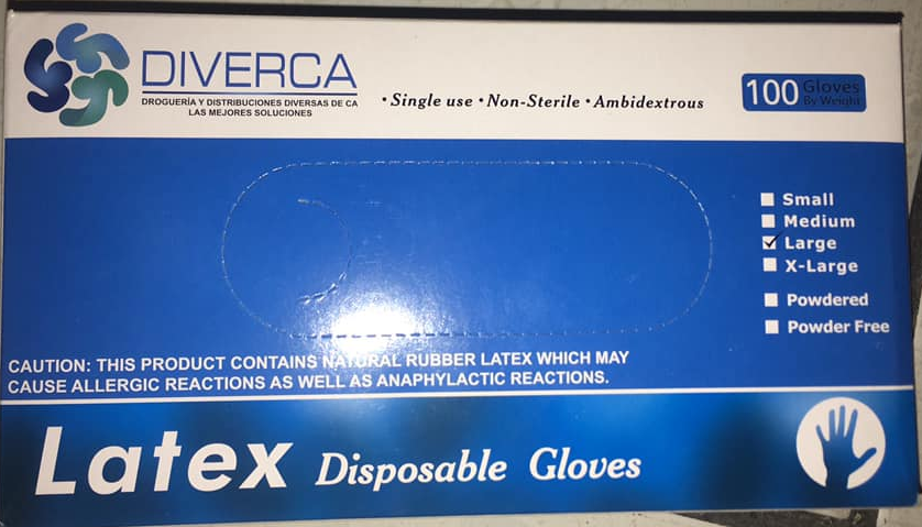 Guantes Latex