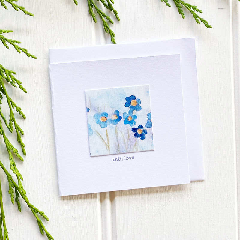 Thumbnail: Forget-me-not Greetings Cards pk 6