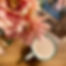 Cup of tea and flowers