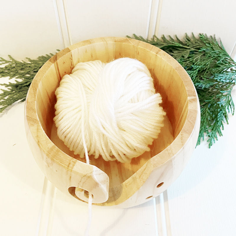 Thumbnail: Wooden Wool Bowl