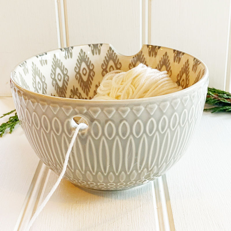 Thumbnail: Ceramic Wool Bowl - assorted designs