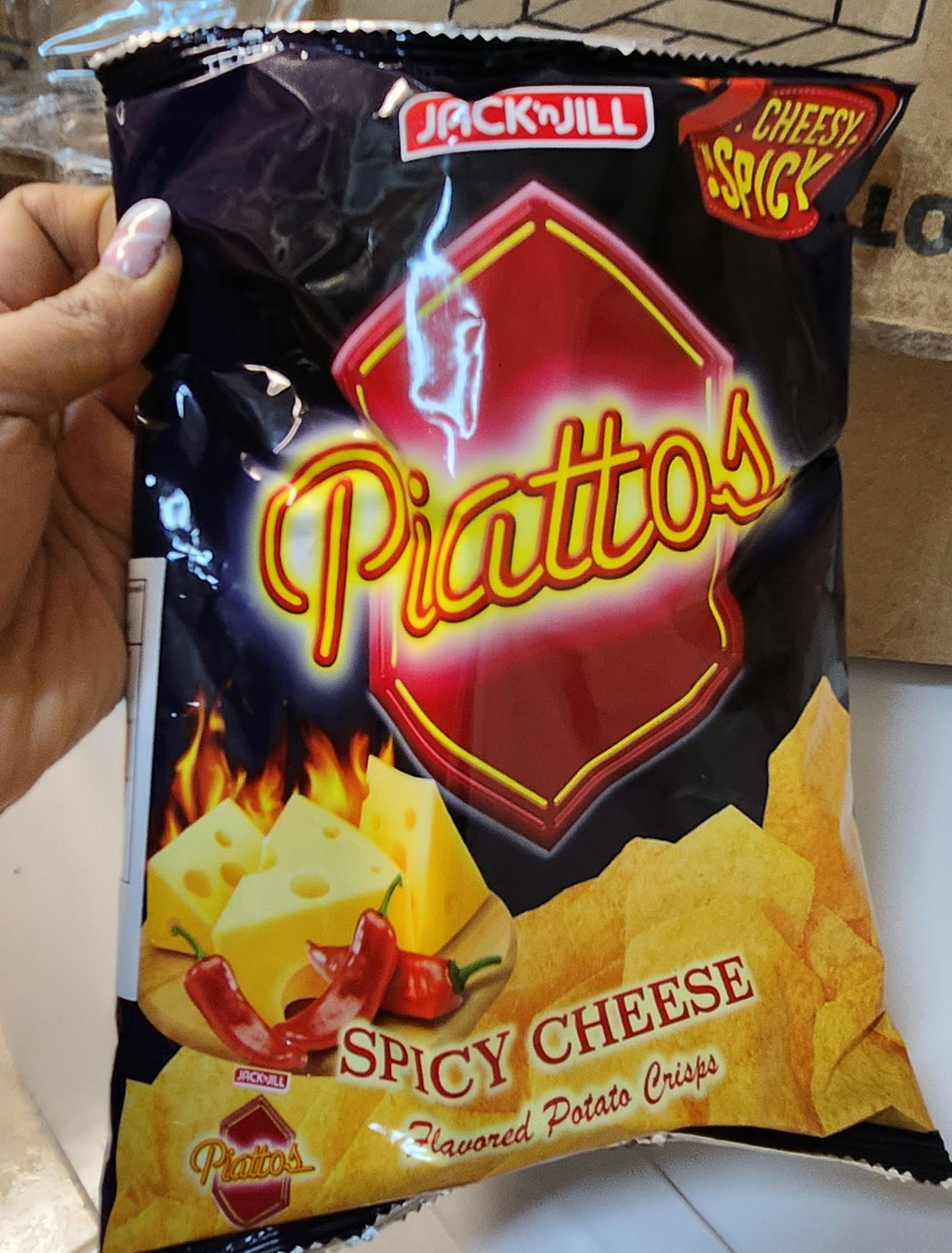 Spicy Cheese-Piattos