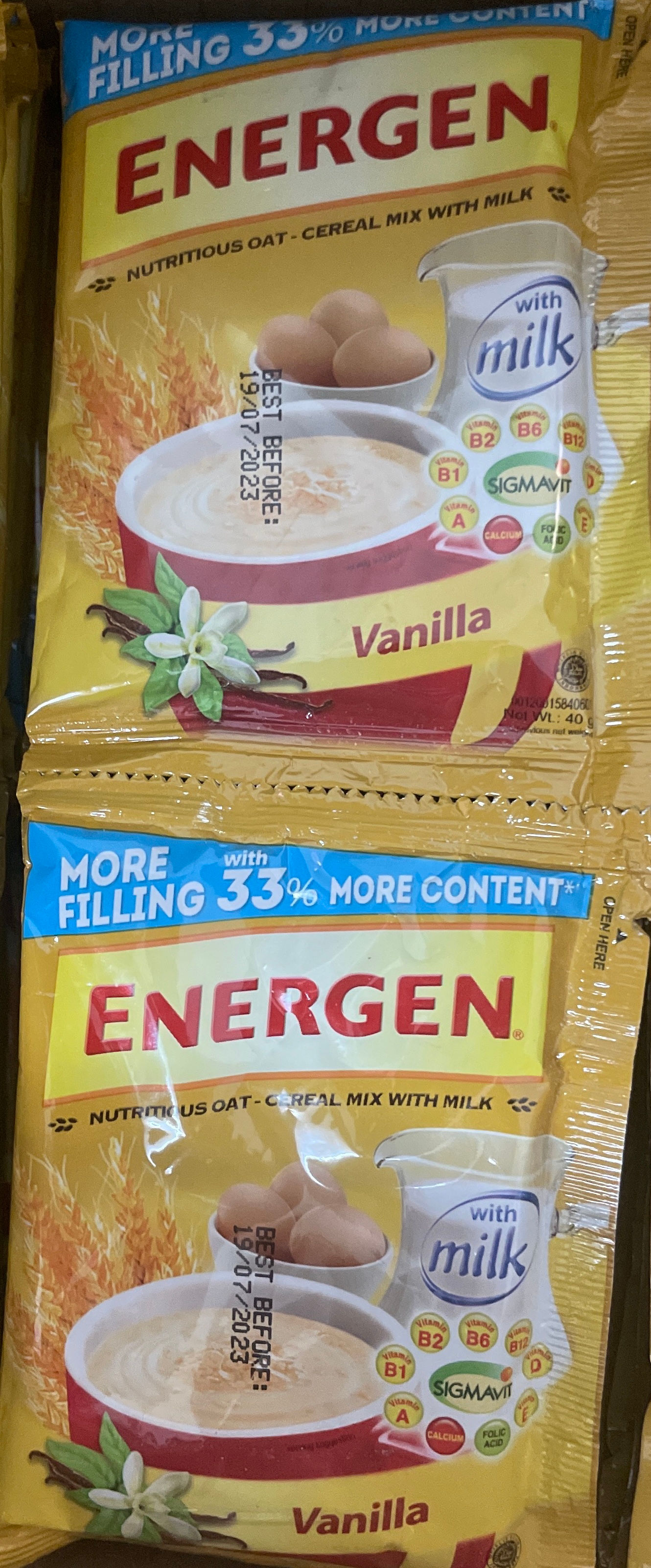 Energen Vanilla