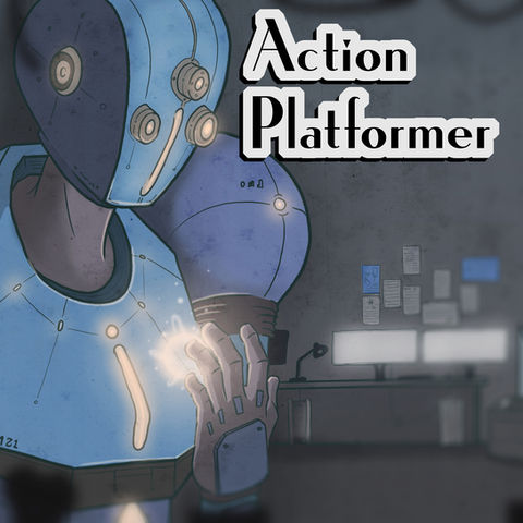 Action Platformer Music Pack cover by Rodrigo Flores