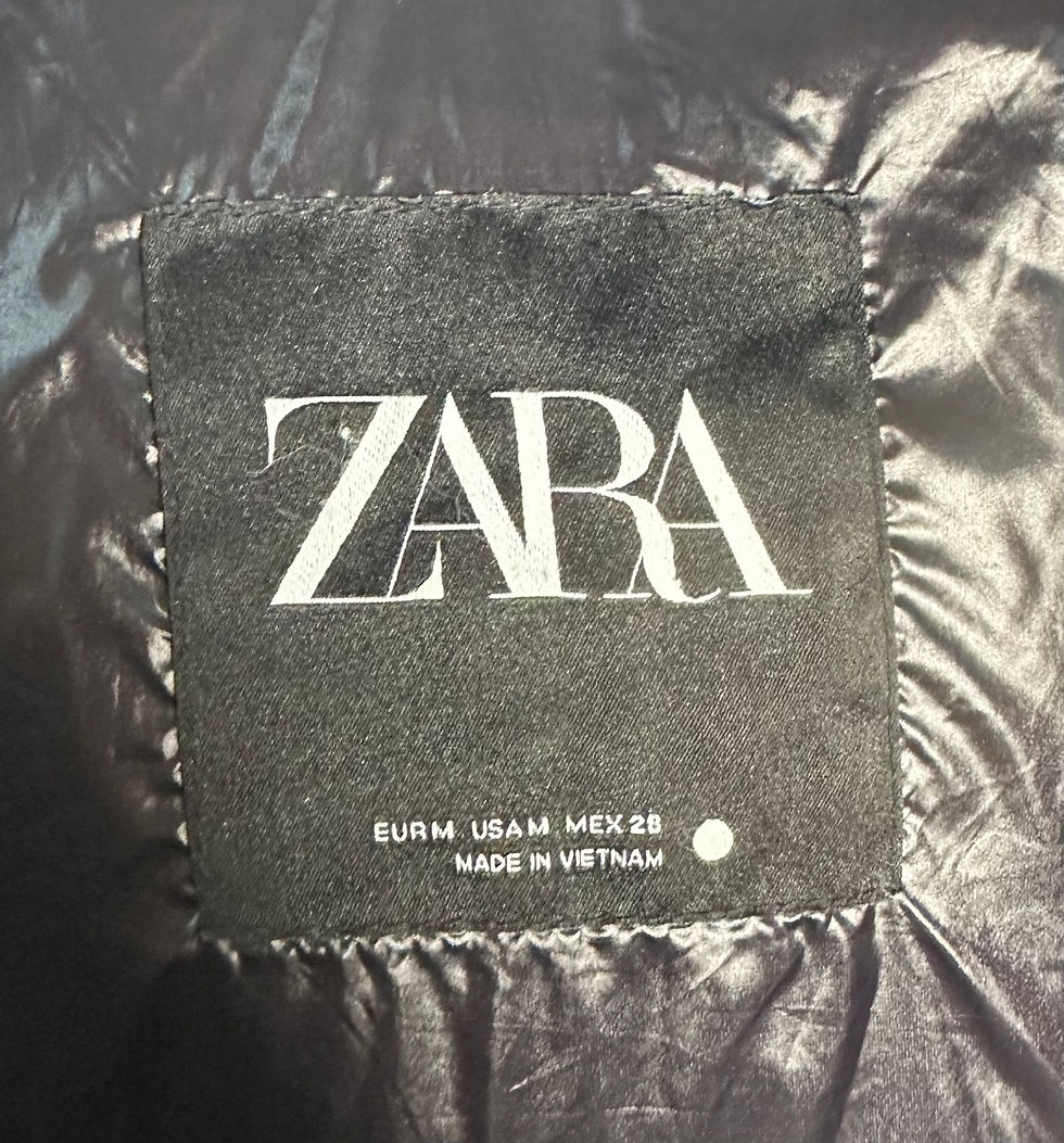Miniatura: Jaqueta puffer Zara para snowboard / neve / ski