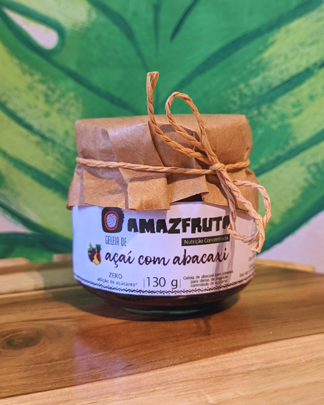 Geleia de Açaí com Abacaxi 130g Amazfruta
