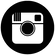 Instagram Black Round 