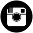 Instagram Black Round 