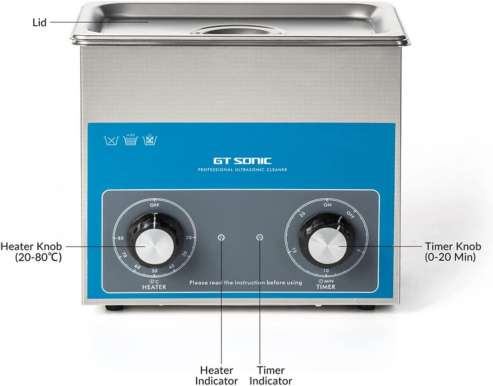 Thumbnail: YXZCY Ultrasonic Cleaner Machine 3L Industrial Ultrasonic Cavitation Machine | U