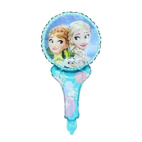 Thumbnail: 10pcs 29x50cm Hand Stick Hero Foil Balloons - Mickey, Minnie, Spiderman Globals