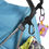 Thumbnail: Buggy Clips Pram Clips Baby Stroller Hook - Bag Hooks for Prams Pushchair Clips 