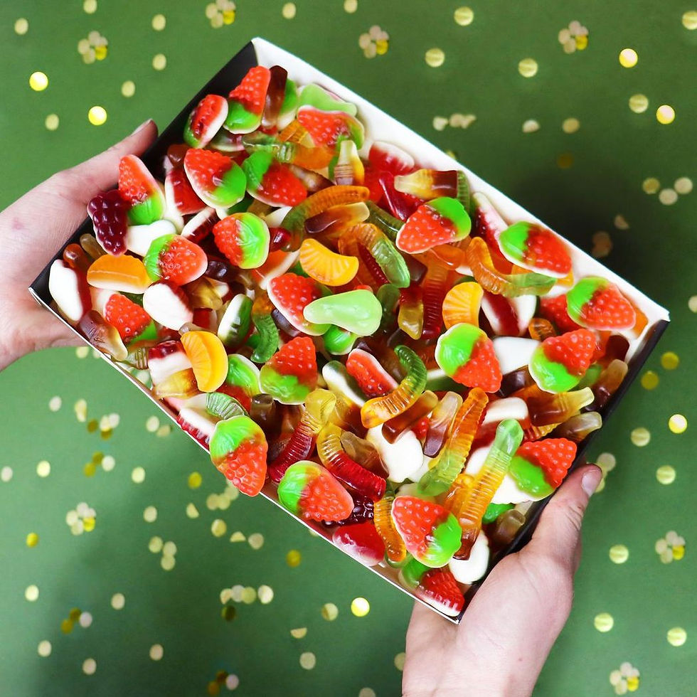 Thumbnail: Halal Jelly Sweets Letterbox Gift Hamper