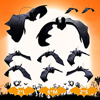 Halloween Decorations 10 Pieces Halloween Bats Decorations Party Supplies