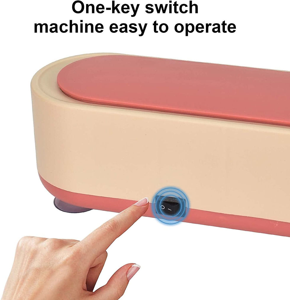 Thumbnail: 350 ml Ultrasonic Cleaner Mini Ultrasonic Cleaning Device Automatic Glasses Jewe