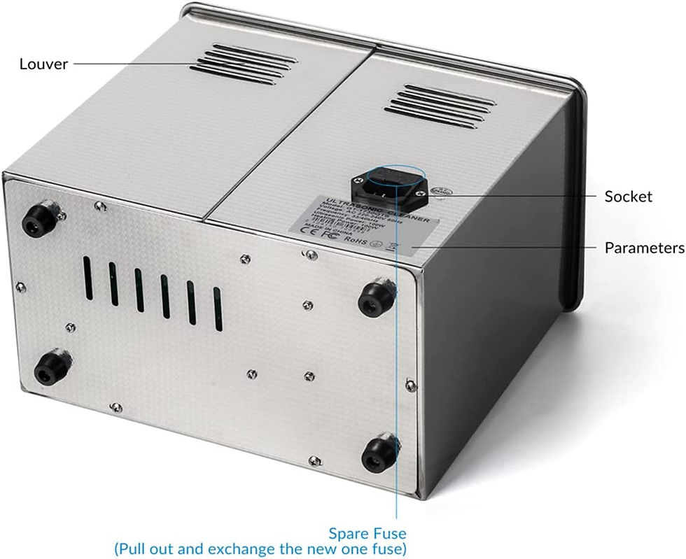 Thumbnail: YXZCY Ultrasonic Cleaner Machine 3L Industrial Ultrasonic Cavitation Machine | U