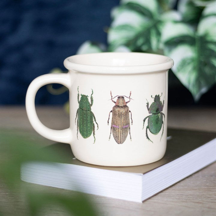 Thumbnail: Off White Beetle Mug