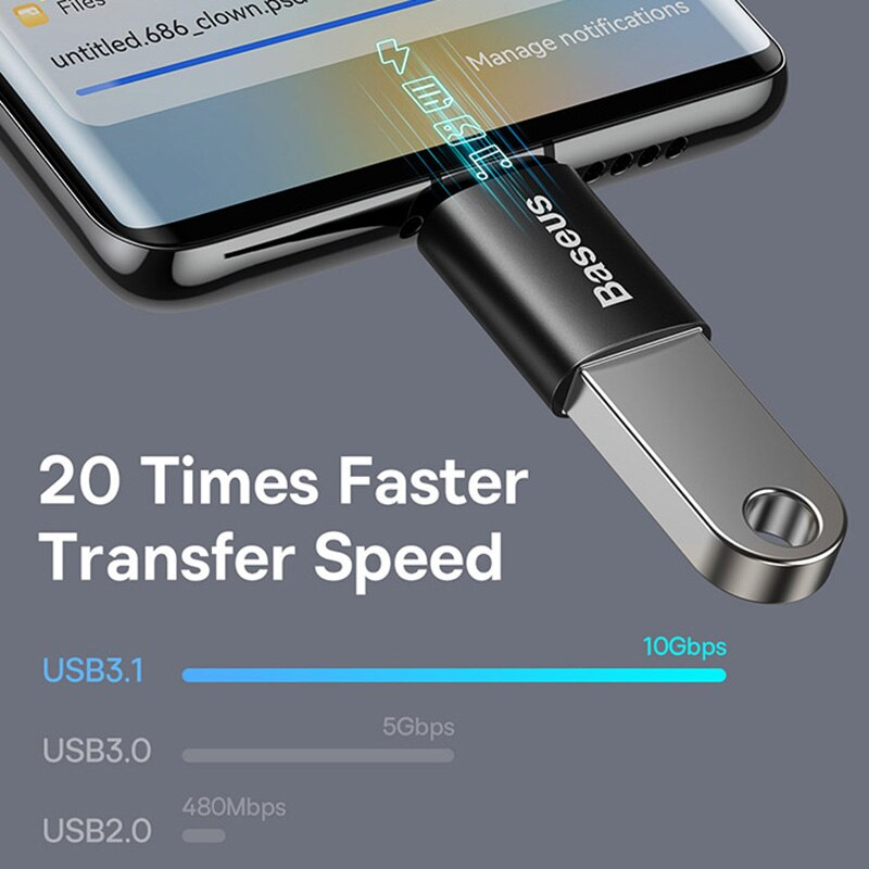 Thumbnail: USB 3.1 OTG Type C to Adapter Female Converter for Macbook Pro Air - Samsung
