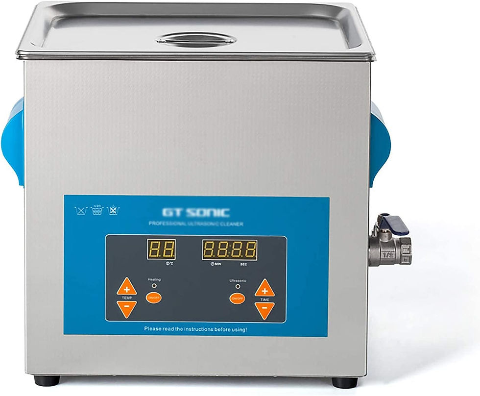 Thumbnail: Professional Ultrasonic Cleaner with Digital Timer&Heater for Jewelry Glasses Wa