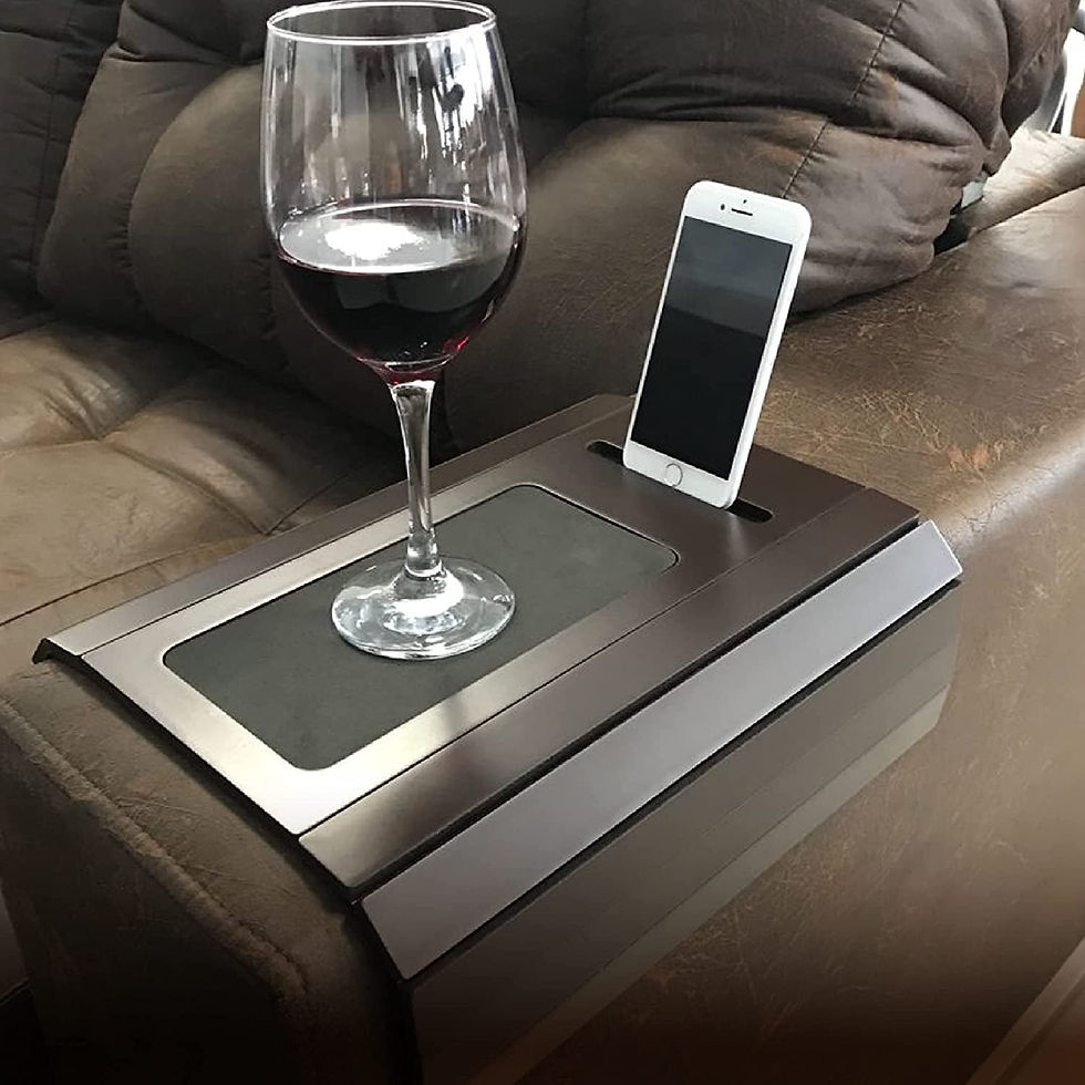 Thumbnail: Sofa Tray Table wth EVA Base and Cellphone Holder