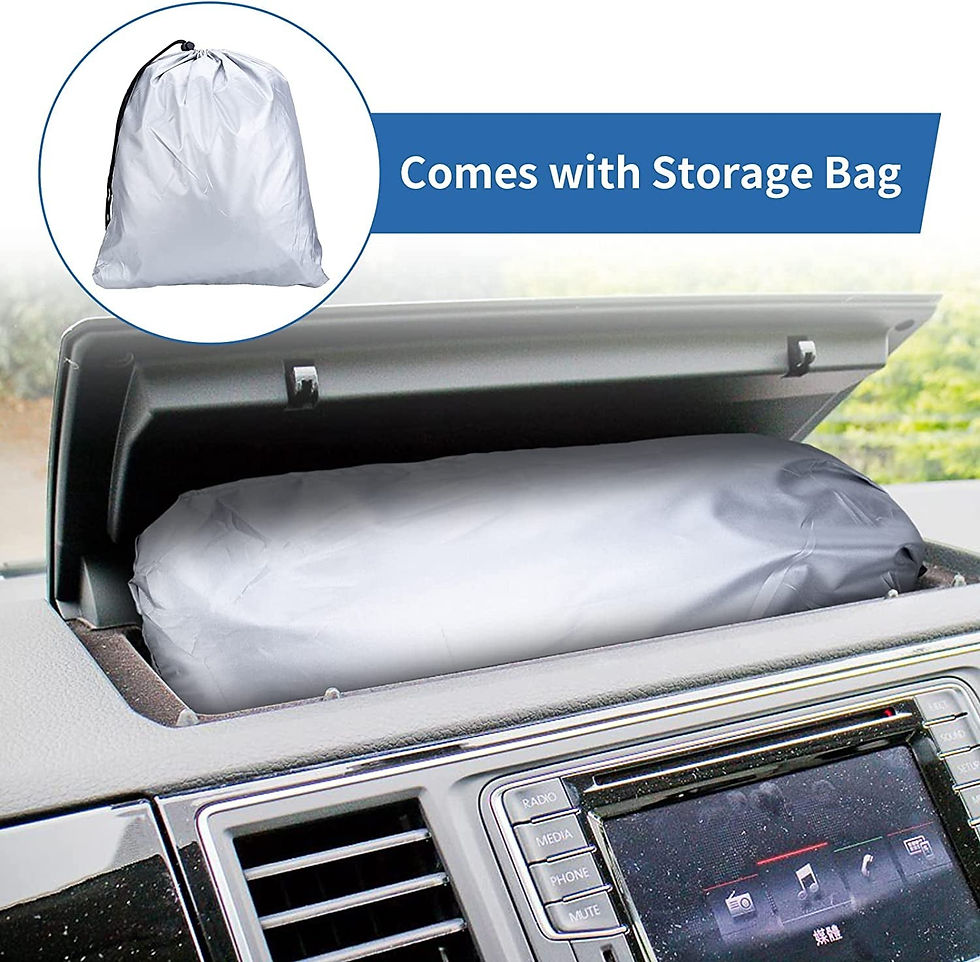 Thumbnail: Car Windshield Cover Sunshade Windscreen Frost Snow Cover for VW T5 Van - Silver