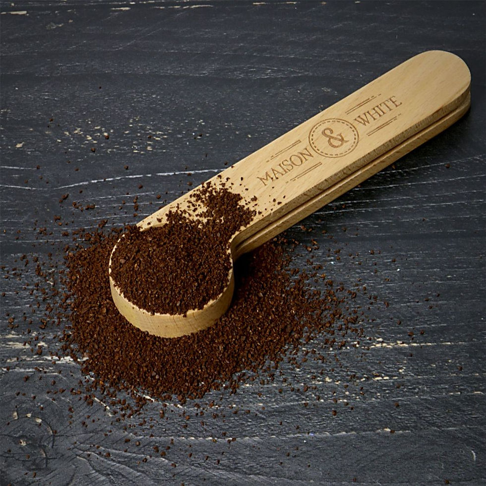 Thumbnail: 2 in 1 Wooden Coffee Clip & Spoon