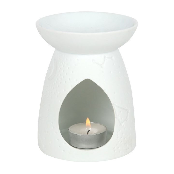 Thumbnail: White Ceramic Constellation Oil Burner