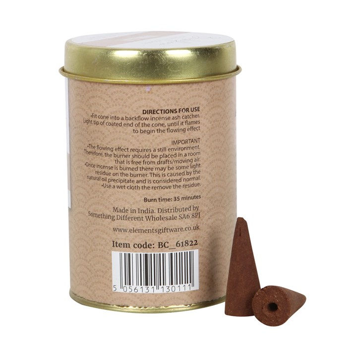 Thumbnail: 6 Tins of  Elements Vanilla Jumbo Backflow Cones