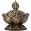 Thumbnail: Metal Lotus Incense Cone Holder