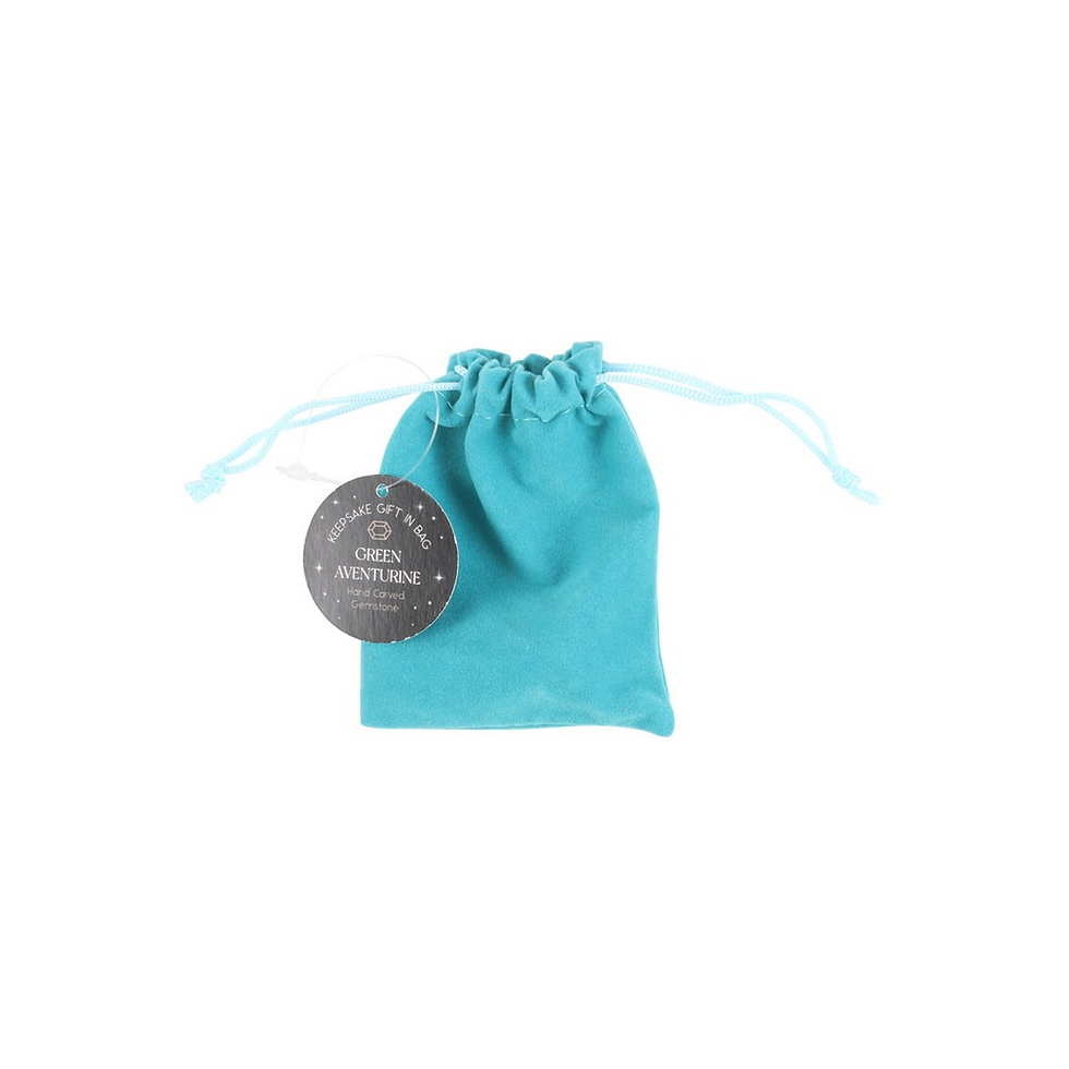 Thumbnail: Green Aventurine Crystal Christmas Tree in a Bag