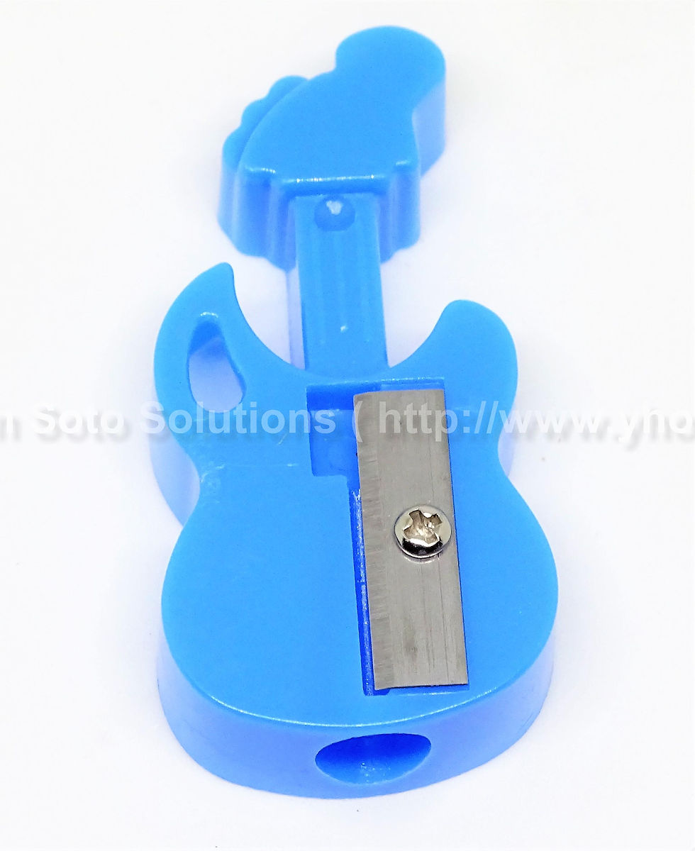 Blue Violin Pencil Sharpener