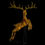 Thumbnail: Flying Reindeer Christmas Decoration 120 LEDs Gold Warm White