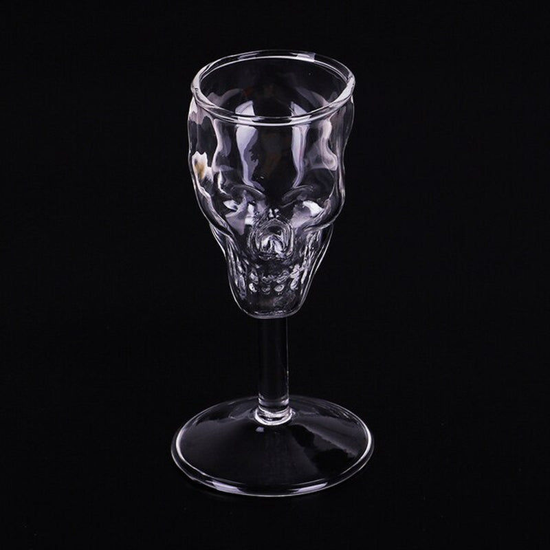 Thumbnail: Bones Armor Warrior Skull Design High Wine Glass Goblet Cup Drinkware