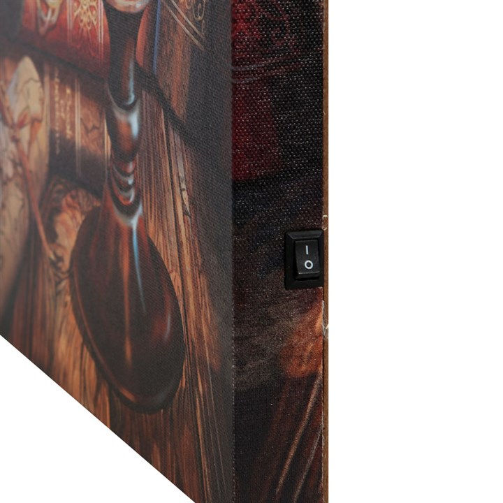 Thumbnail: The Witching Hour Light Up Canvas Plaque by Lisa Parker