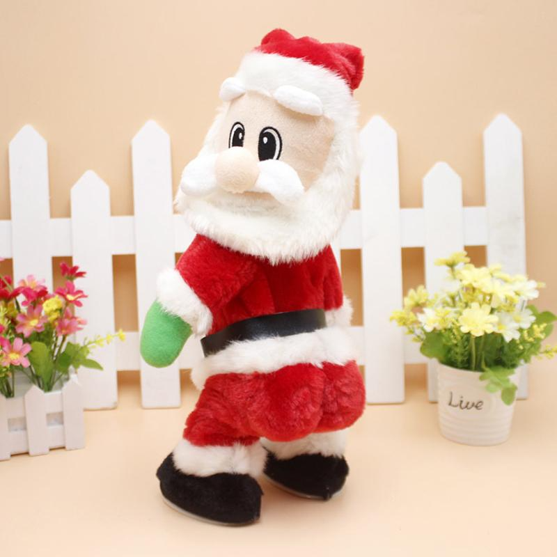 Thumbnail: Musical Dancing Santa Claus Twerk Hip-Shaking Figure Xmas New Year Gift Toy