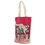 Thumbnail: Handy Cotton Zip Up Shopping Bag - New Pink Simon's Cat Novelty Gift