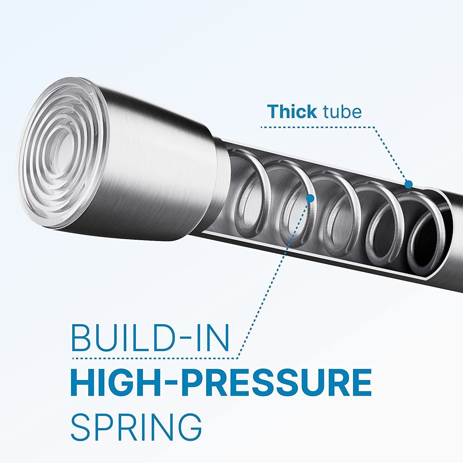 Streamlined Style: Stainless Steel Tension Rod for Easy Installation