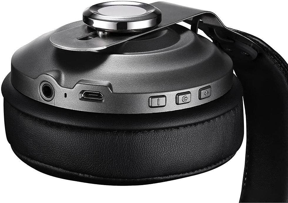 Thumbnail: Betron HD800 Wireless Headphones, Over Ear Hadphones with Microphone