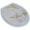 Thumbnail: Toilet Seats with Lids 2 pcs MDF Sea Star