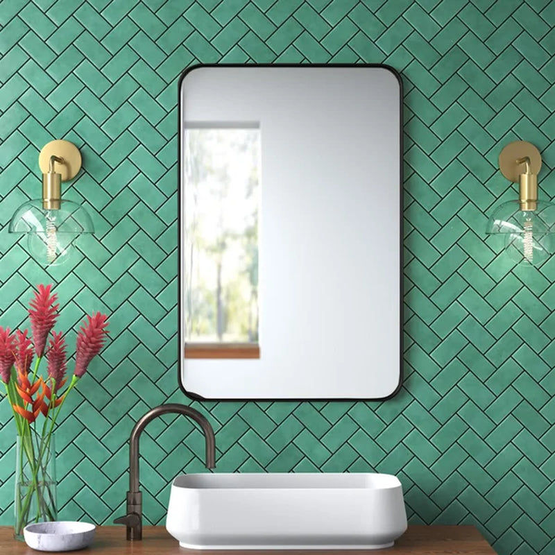 Thumbnail: Mccreery Rectangle Metal Wall Mirror