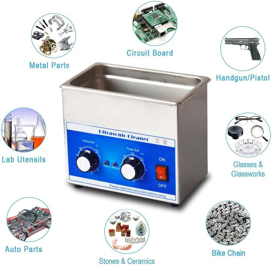 Thumbnail: Power Tools & Hand Tools Ultrasonic Cleaner With Digital Timer&Heater For Jewelr