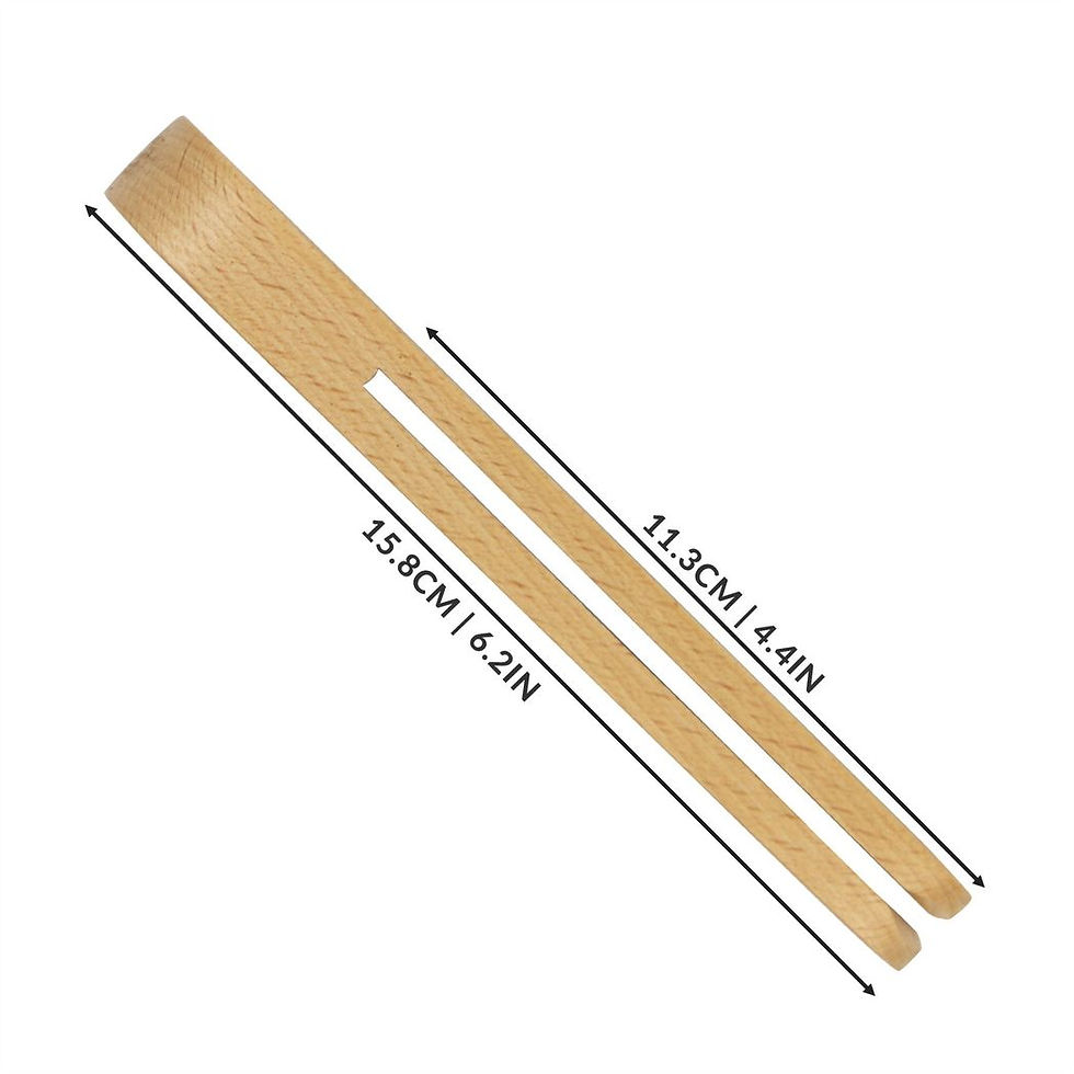 Thumbnail: 2 in 1 Wooden Coffee Clip & Spoon